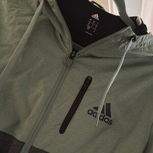 Adidas Men's Green Jacket